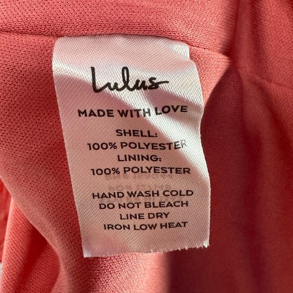 Lulus Have Harmony Swiss Dot Ruffled Faux Wrap Midi Dress in Mauve Size Medium - Picture 10 of 12
